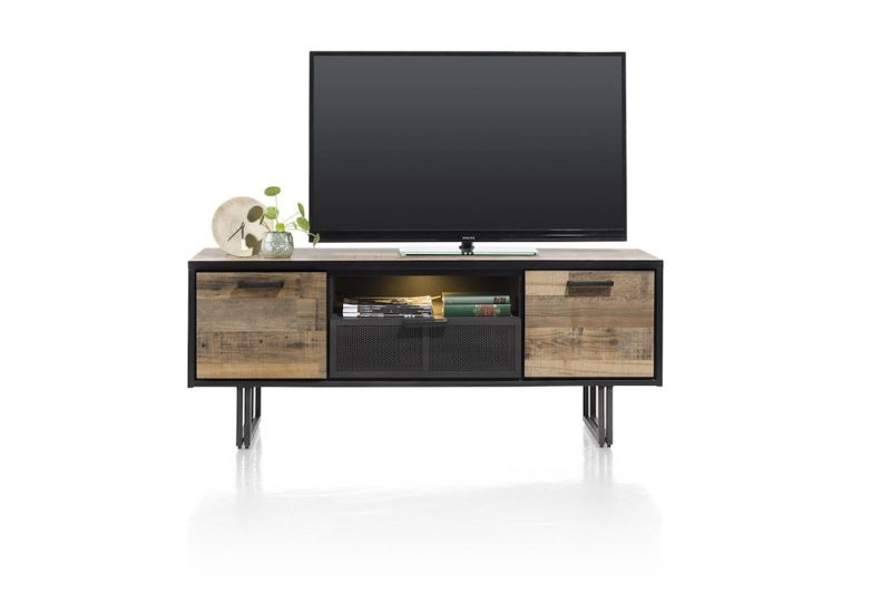 42484DRIAvalon-sjonvarps-skenkur-150-sm-2-hurdir-1-skuffa-1-holf-LED-Driftwood