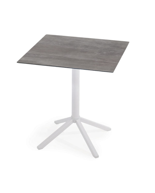 TIME, úti/inni borð CEMENT 69X69 sm