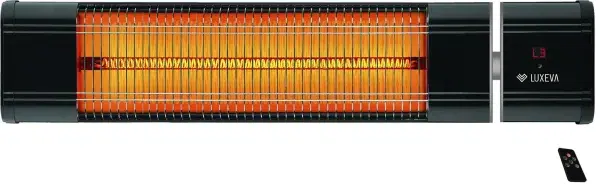 LUXEVA, LXV W2500 Hitalampi m/veggfestingu