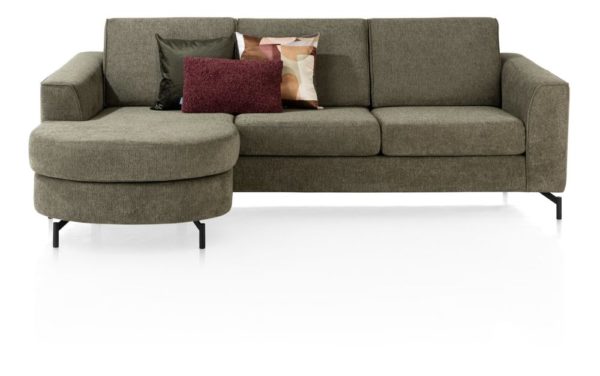 ALCONA, 3-sæta +tunga hringlaga -vinstri -vada mosagrænt